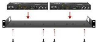 Lightware UMX-TPS-TX120 - 1U High Rack Shelf - 1