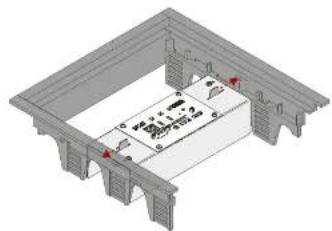 Lightware UMX-TPS-TX120 - Mounting Options - FP-UMX-TPS-TX130-MKM - 3