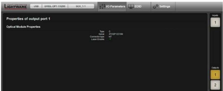 Lightware DVIDL-OPT-TX200 - Output Ports (Optical and Local DVI) - 2