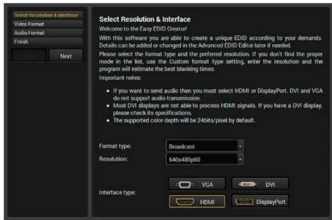 Lightware DVIDL-OPT-TX200 - Creating an EDID - 1
