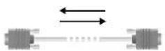 Lightware UMX-OPT-TX150R - Straight Serial Cable - 1