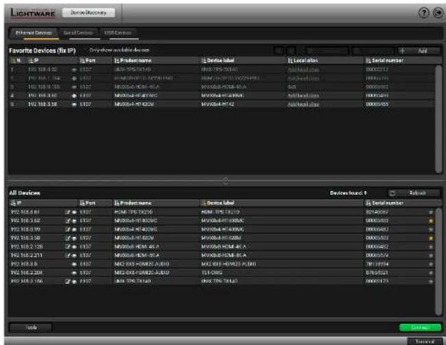 Lightware HDMI-OPT-RX200R - Establishing the Connection - 1