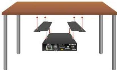 Lightware VINX-110-HDMI-DEC - Mounting under the Desk - 1