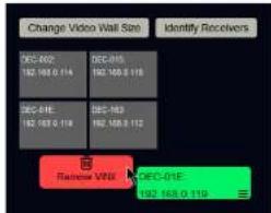 Lightware VINX-110-HDMI-DEC - Changing the Layout of the Decoders - 1