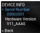 Lightware HDMI20-OPTC-TX220-FOX - Factory Defaults Submenu - 1