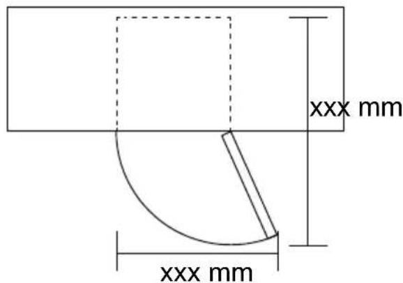 Nabo KB 465 - Platzanforderungen - 1