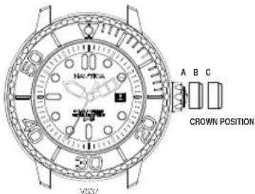 Nautica BFD 105 Chrono - COMPASS OPERATION - 1