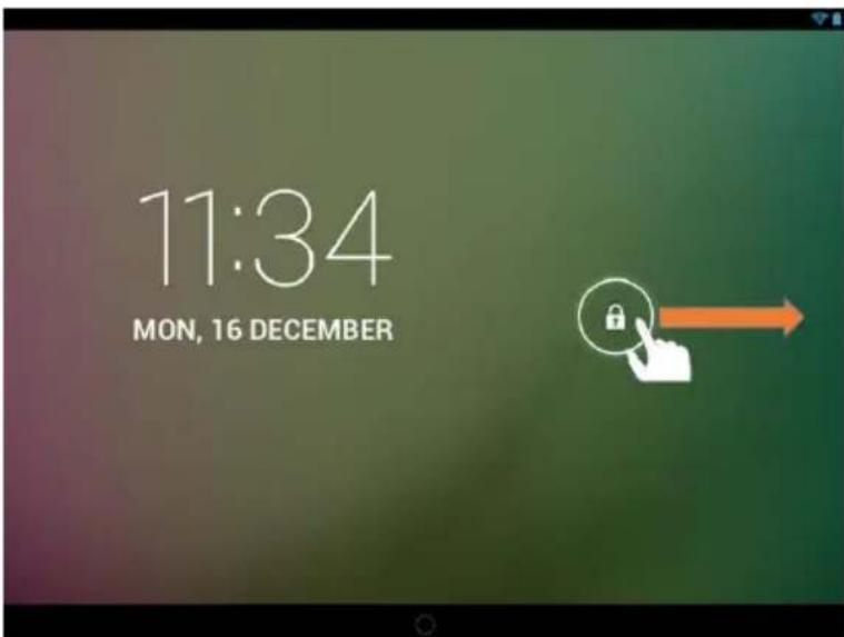 INTENSO TAB 814S - Entsperren des Displays - 1