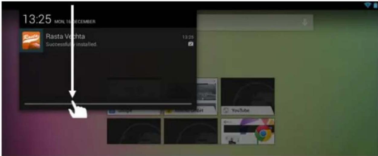 INTENSO TAB 814S - Barra dello status - 1