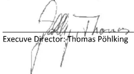 Execuve Director: Thomas Pöhlking