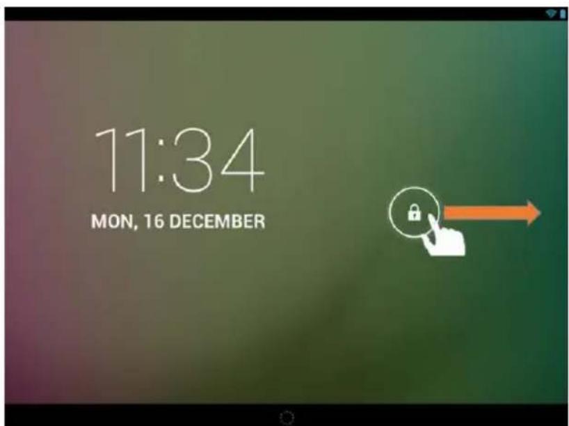 INTENSO TAB 814S - Sblocco del display - 1