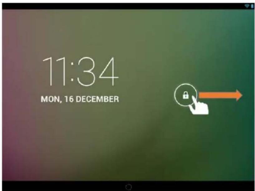 INTENSO TAB 814S - Desbloquear o ecrã - 1