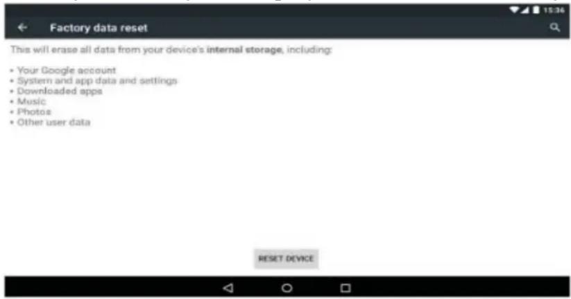Allview Viva H1001 LTE - Przywrócenie ustawień fabrycznych - 1