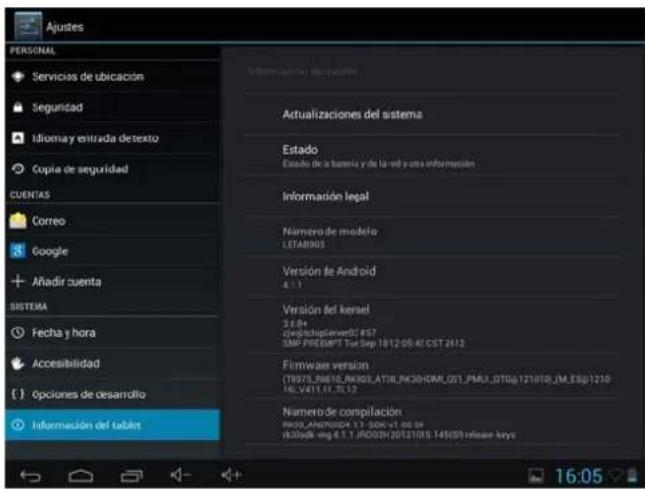 Leotec L-Pad Meteor LE-TAB910 - Ajustar fecha y hora - 2