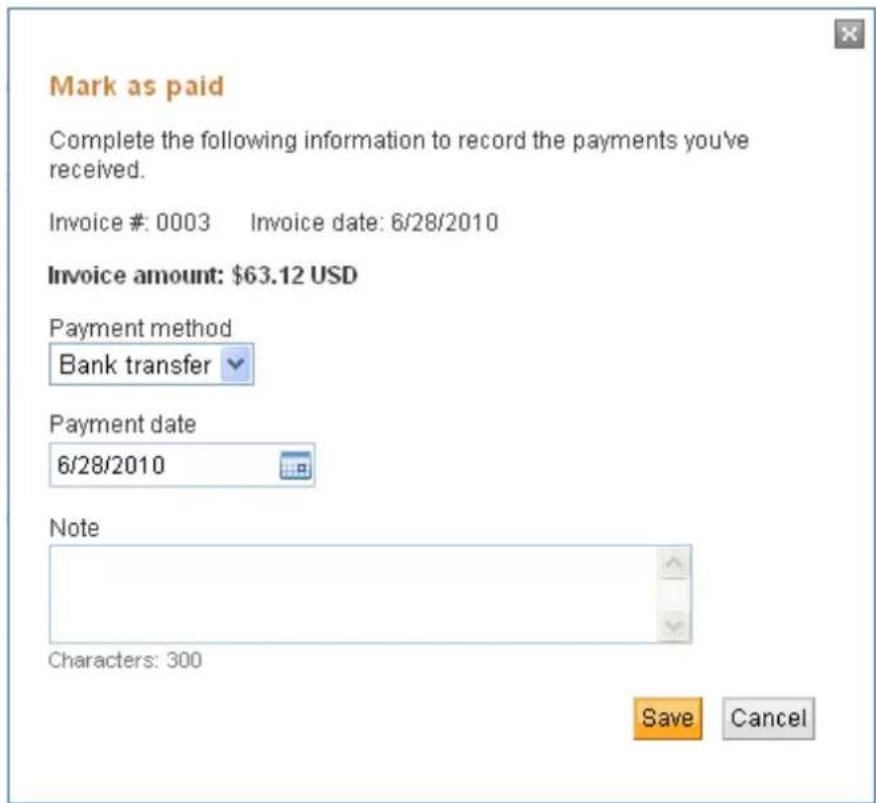 PayPal Invoicing (2010) - Marking an Invoice as Paid - 1