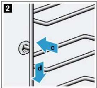 BOSCH Serie 8 HBD878AS80 - Gestelle einhängen - 2