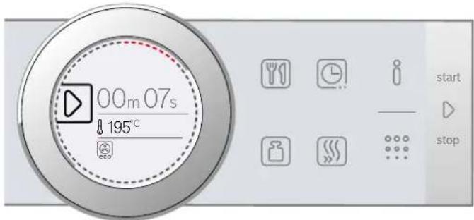 BOSCH Serie 8 HBD878AS80 - Heizart und Temperatur einstellen - 3