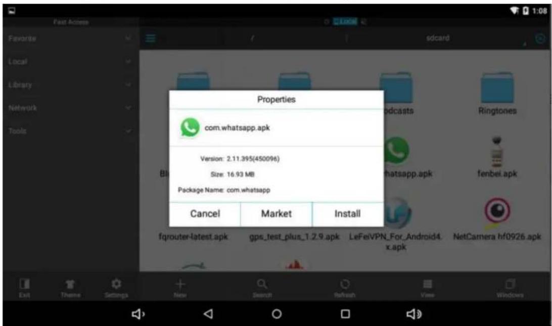 Sunstech Tab 88 QCBT - INSTALLIEREN SIE APK ANWENDUNG - 2