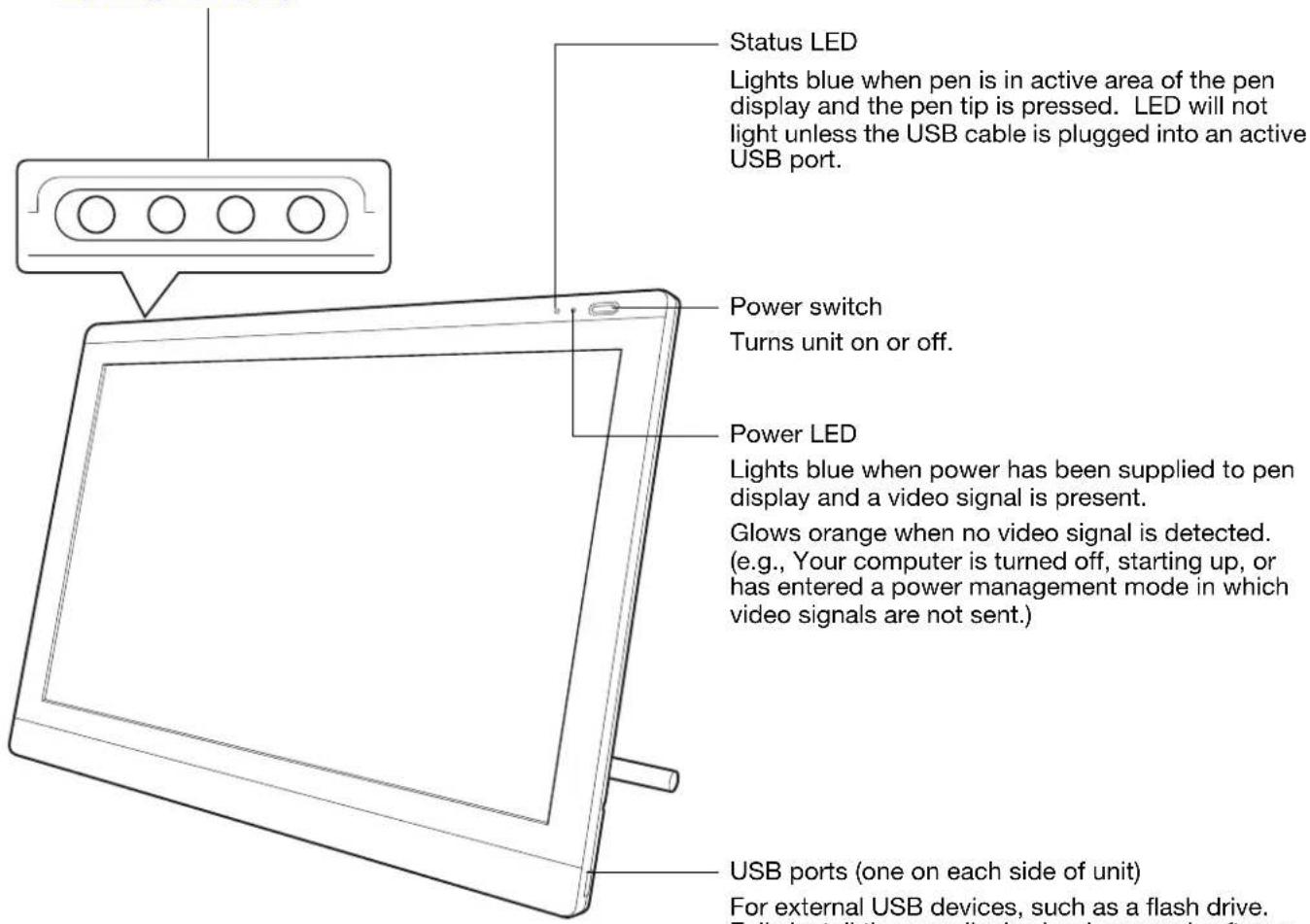 WACOM CintiQ DTU-1631 - FRONT VIEW - 1