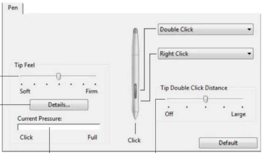 WACOM CintiQ DTU-1631 - ADJUSTING TIP FEEL AND DOUBLE-CLICK - 1