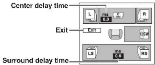 PANASONIC SC-PT450 - ■ To enter the speaker setting - 1