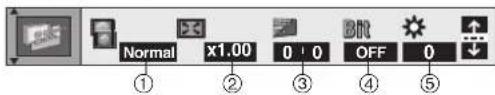 PANASONIC SC-MT1P - Display menu - 1