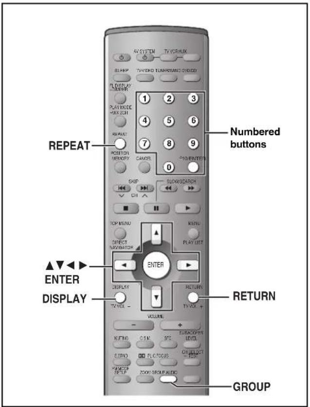 PANASONIC SC-MT1P - When playing Video CDs with playback control - 1