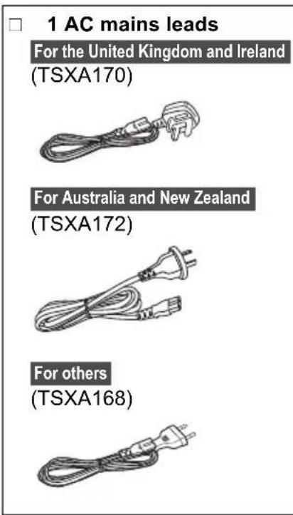 PANASONIC SC-HTB258 - Accessories - 1