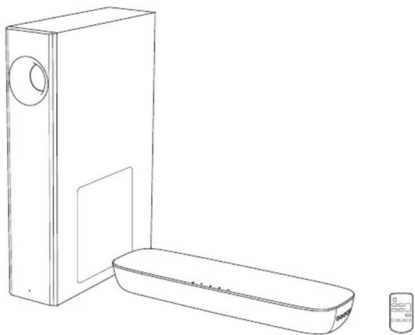 PANASONIC SC-HTB258 - Home Theater Audio System - 1