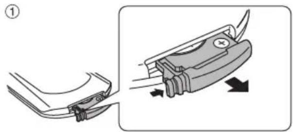 PANASONIC SC-HTB258 - Replacing the battery - 1