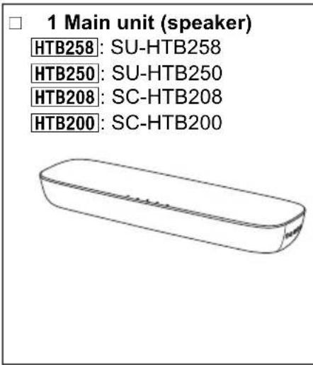 PANASONIC SC-HTB258 - This system - 1