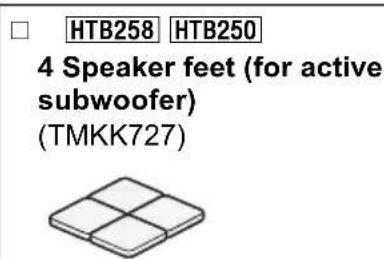 PANASONIC SC-HTB258 - Accessories - 3