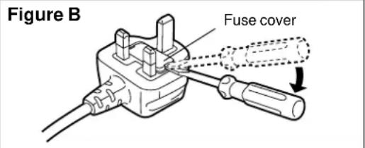PANASONIC SC-HD350 - How to replace the fuse - 2