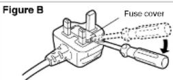 PANASONIC SC-EH790 - How to replace the fuse - 2