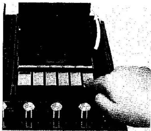 PANASONIC SG-1010 - Bandzählwerk und Rückstellknopf - 1