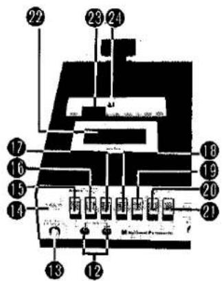 22 23 24 17 16 15 14 18 19 20 21 13 12