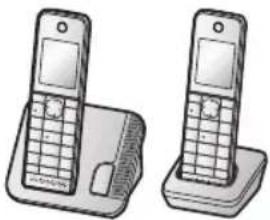 PANASONIC KX-TGH220G - Modell-Ausführung - 1