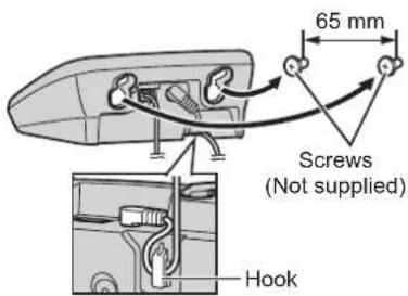 PANASONIC KX-TG7341E - Wall mounting - 1