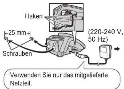 PANASONIC KX-TG7120AR - Ladegerät (nur KX-TG7102, KX-TG7122 und KX-TG7123) - 1