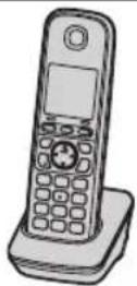 PANASONIC KX-TG6723G - Mobilteil (optional): KX-TGA671EX - 1