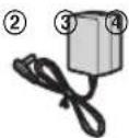 PANASONIC KX-TG6723G - Zubehör-Informationen - 1