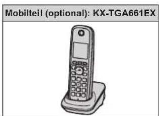 PANASONIC KX-TG6621G - Erweiterung des Telefonsystems - 1