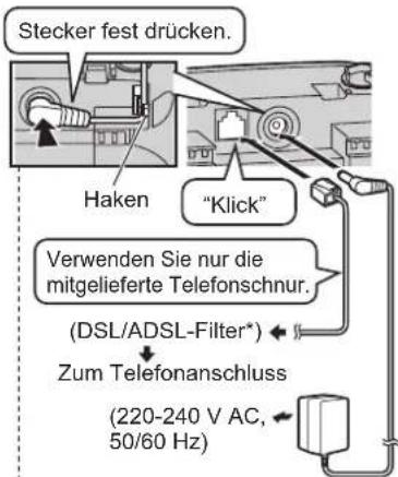 PANASONIC KX-TG6572G - Anschlüsse - 1