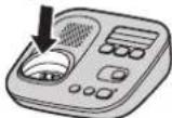 PANASONIC KX-TG6572G - Laden des/der Akku(s) - 2