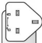 PANASONIC KX-PRL250EX1 - ■ Einsetzen des Netzsteckers - 5