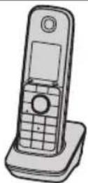 PANASONIC KX-TG8161GB - Mobilteil (optional): KX-TGA815EX - 1