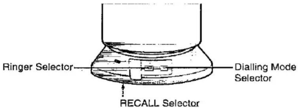 PANASONIC KX-TS700 - Selector Settings - 1
