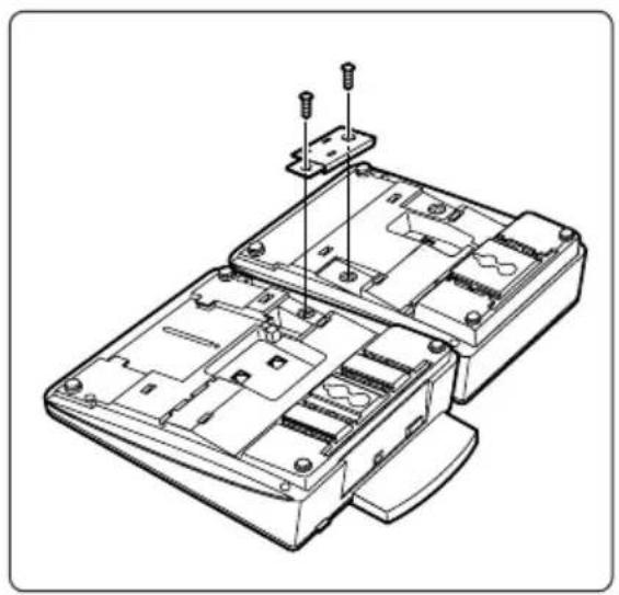 PANASONIC KX-T7540 - Attaching the Proprietary Telephone - 2
