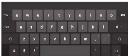 ZTE Velox - Android™ keyboard - 1