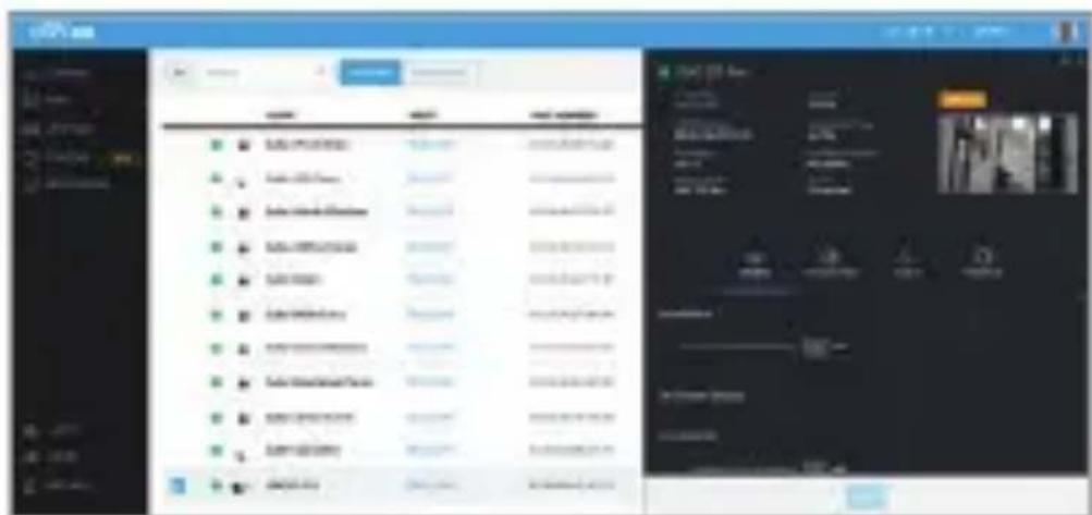 Screenshot of a software interface displaying a list of categories with checkboxes and a sidebar panel showing file paths and status.